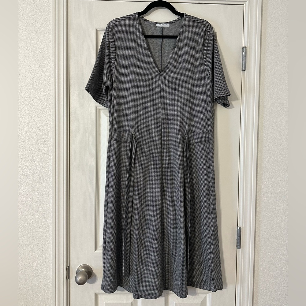 Zara Trafaluc Houndstooth Midi-dress
